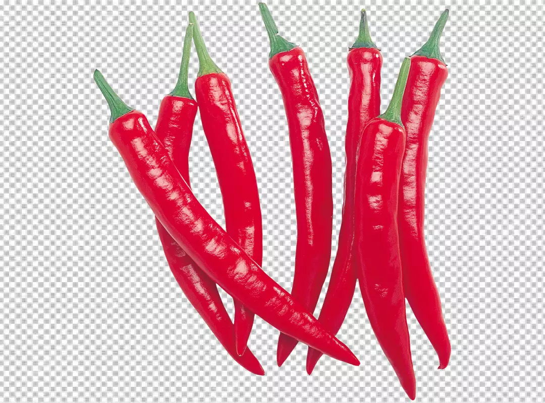 Free Premium PNG Chilis isolated in pastel transparent  background