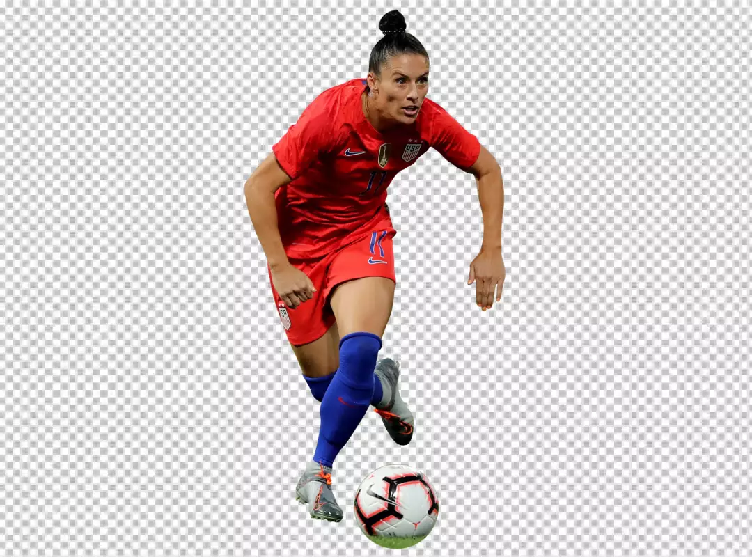 Free Premium PNG USA Women Football Player Ali Krieger