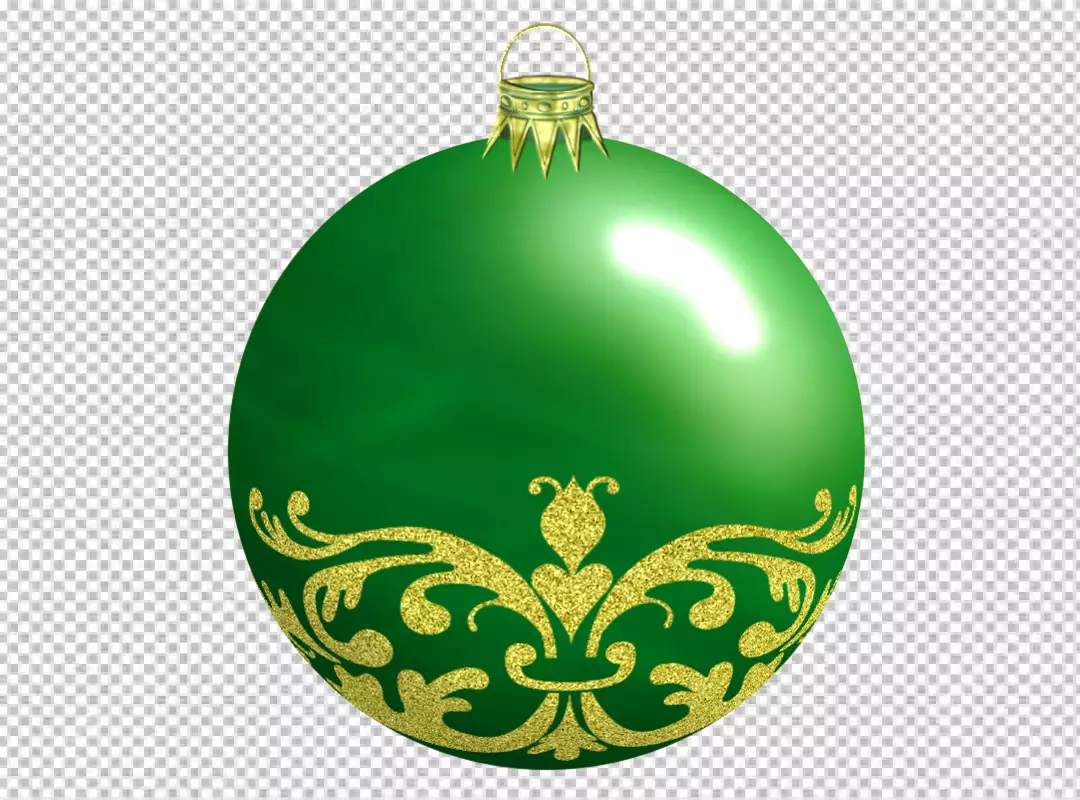 Free Premium PNG A bunch of christmas balls hanging from a string PNG BG