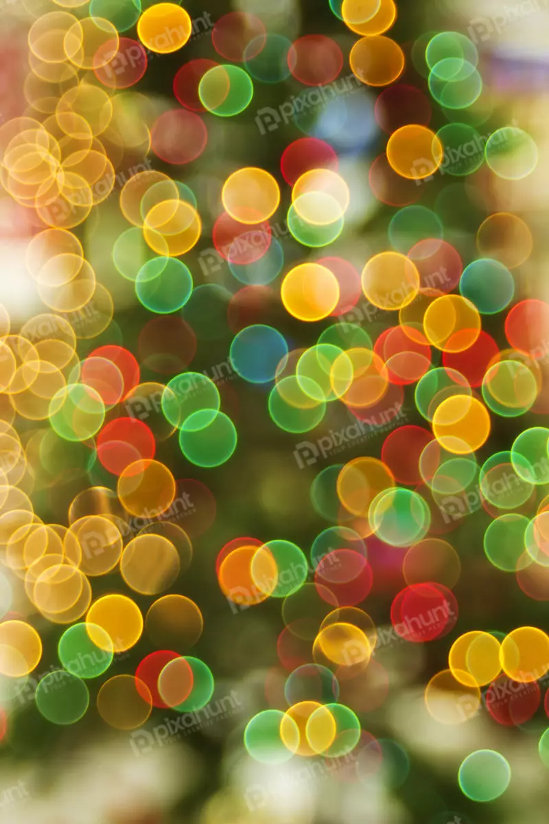 Free Premium Stock Photos Blurry warm christmas bokeh light mobile wallpaper