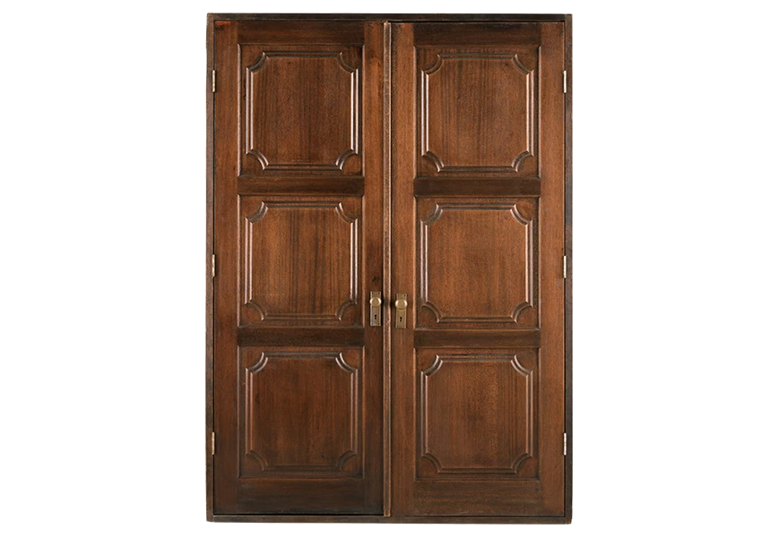 Free Premium PNG closed wooden door