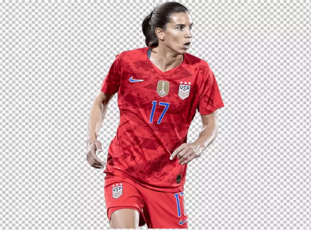 Free Premium PNG USA Women Football Player Tobin Heath Ready