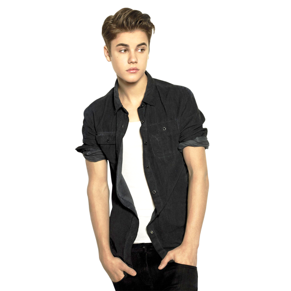 Free Premium PNG Justin Bieber