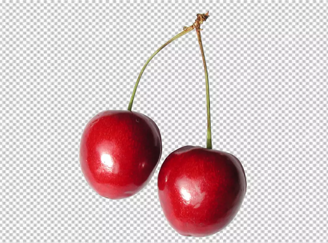 Free Premium PNG Delicious cherry fruits isolated on a transparent background PNG