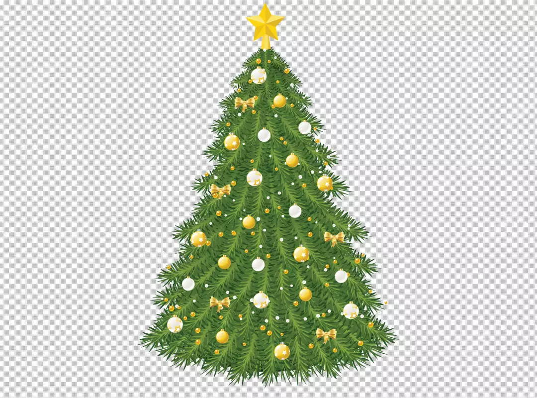 Free Premium PNG christmas tree collection with realistic design