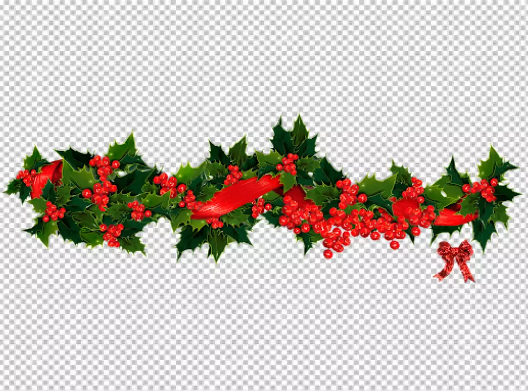 Free Premium PNG Realistic christmas decoration