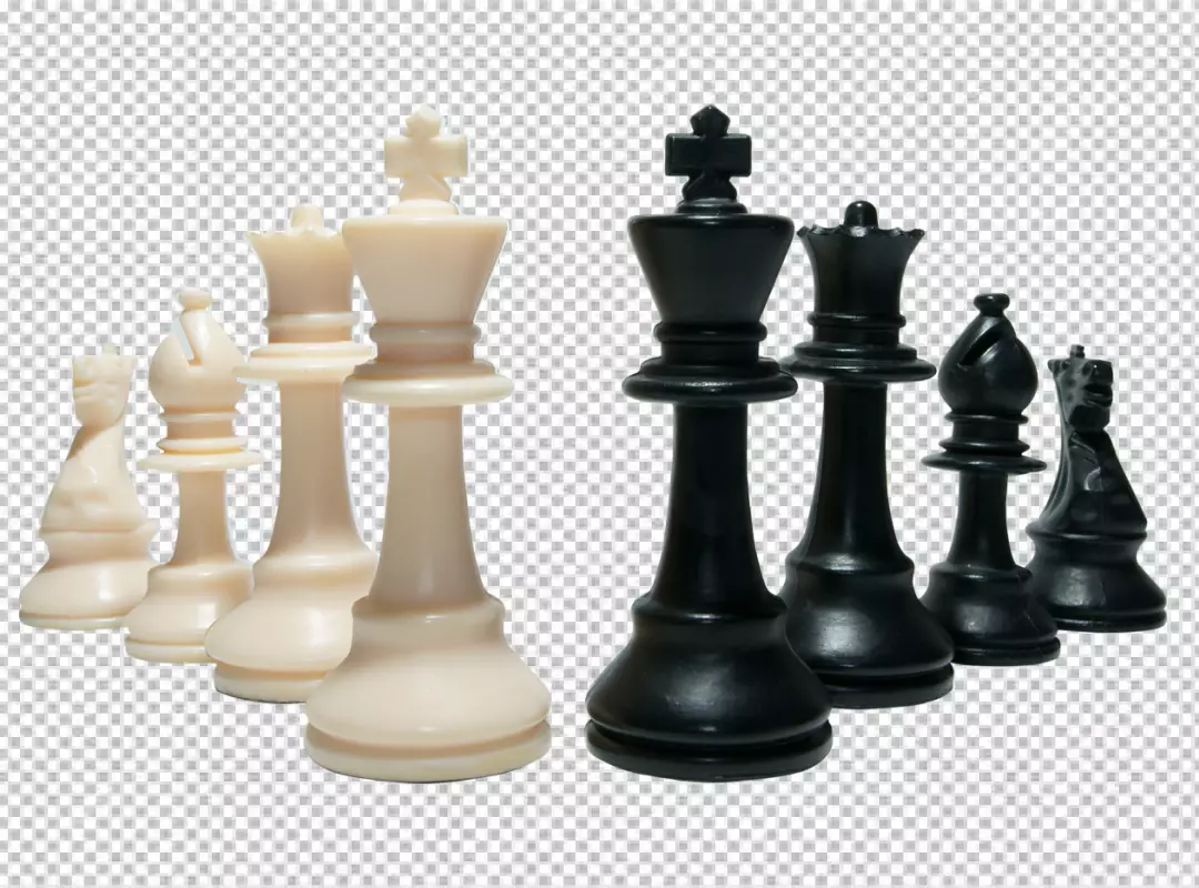 Free Premium PNG View of chess pieces with dramatic and PNG background