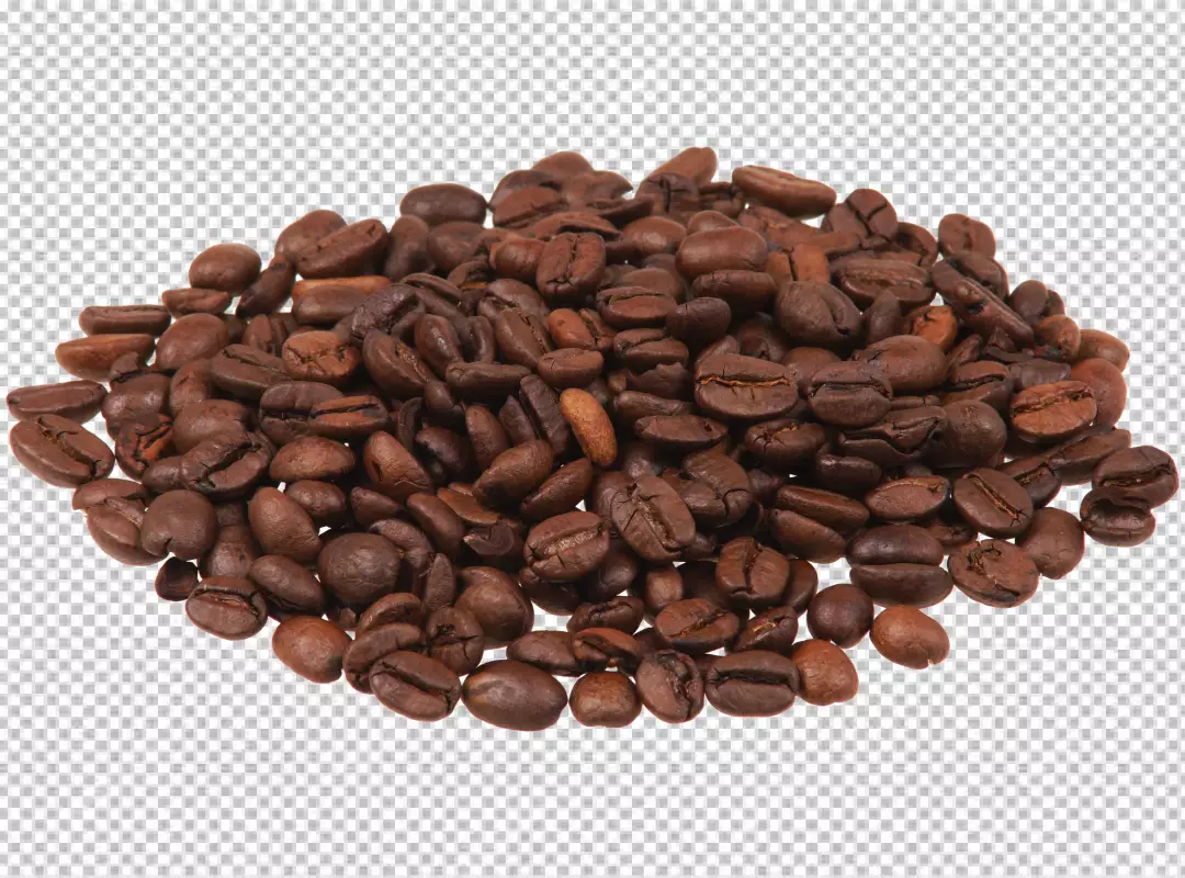 Free Premium PNG Coffee beans pattern design PNG