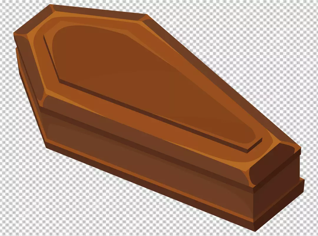 Free Premium PNG PNG Coffin concept