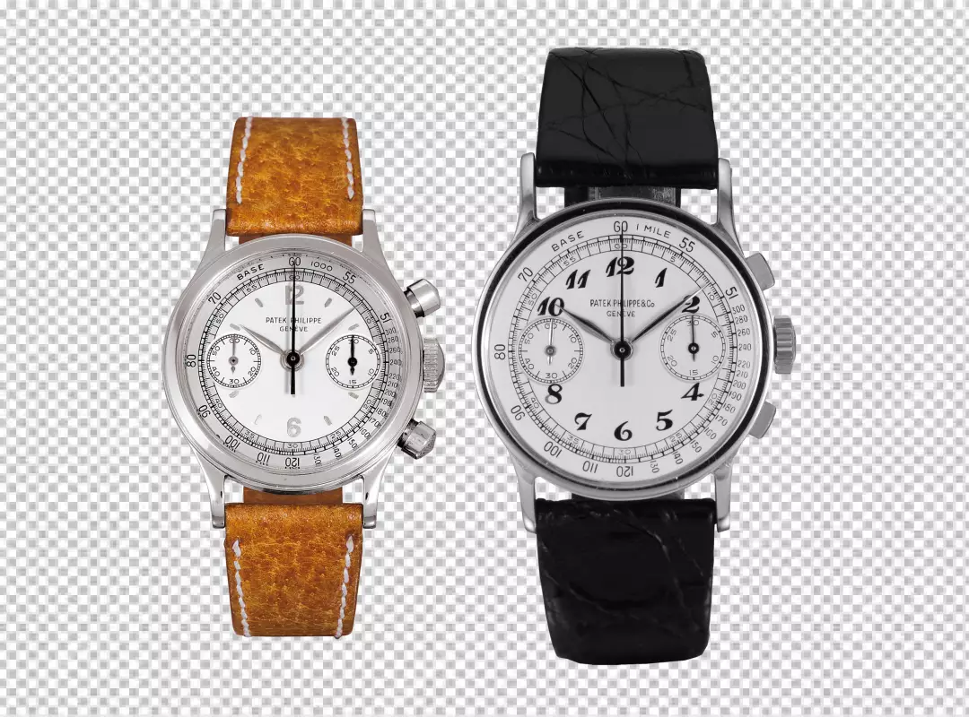 Free Premium PNG Tow hand watch transparent background 