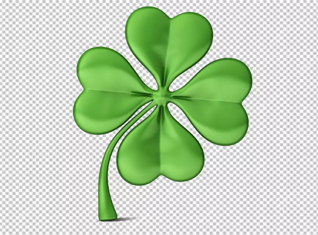 Free Premium PNG Patricks Day Green Leaf Beautiful Collection