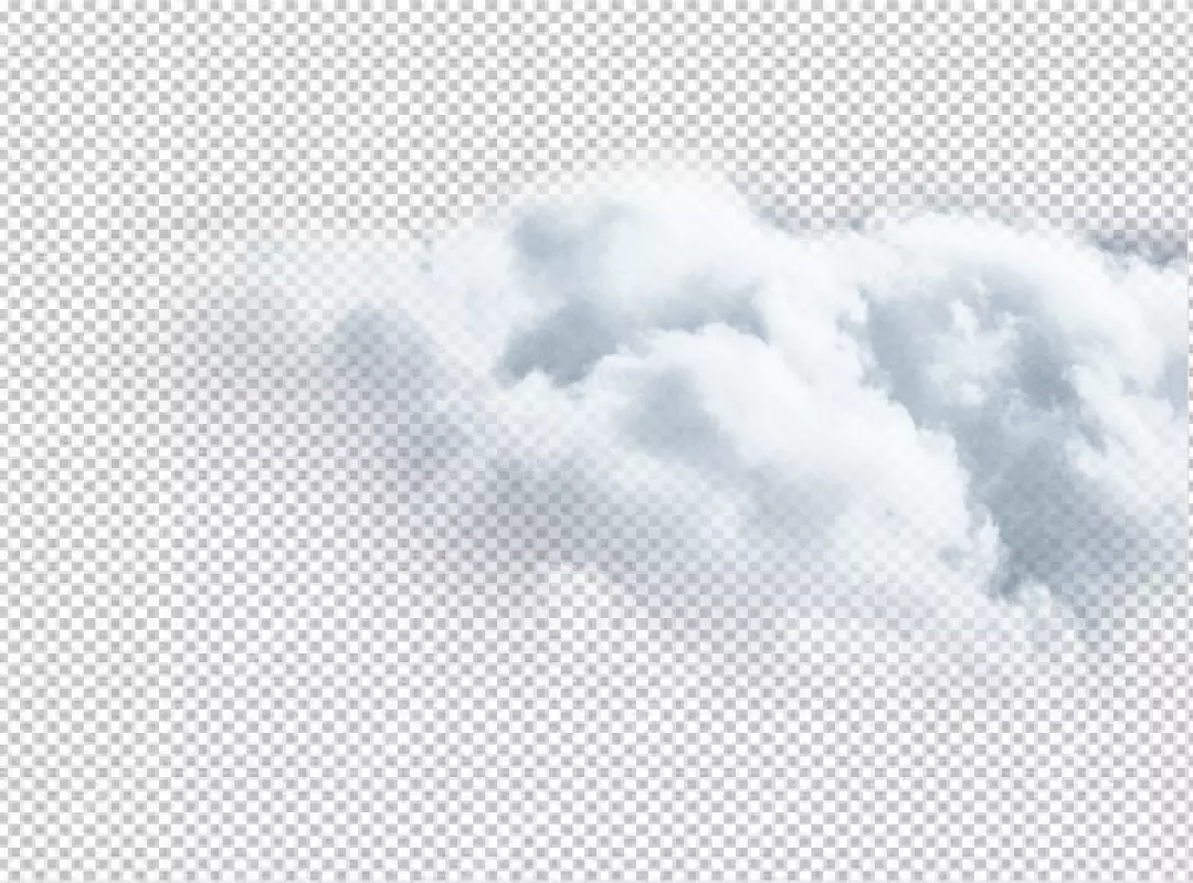 Free Premium PNG Cutout real cloud transparent background