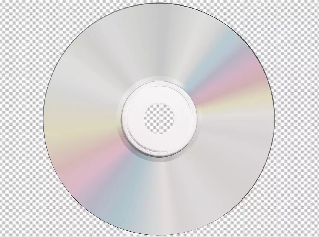 Free Premium PNG Cd iridescent white background technology 