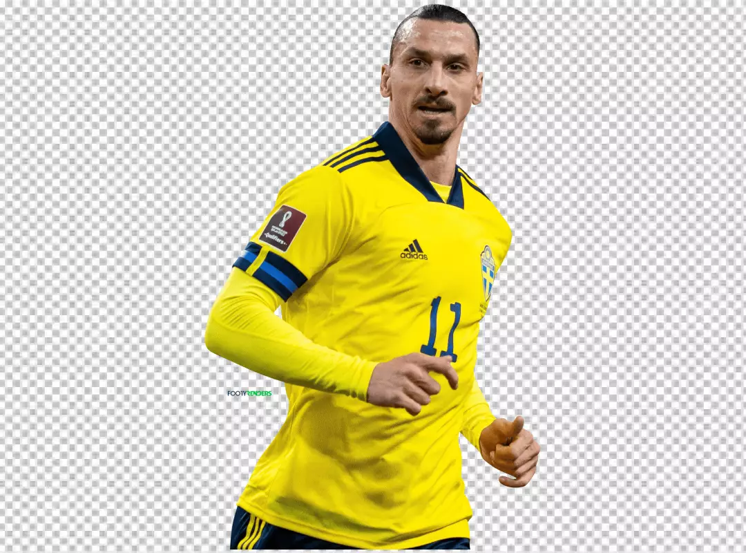 Free Premium PNG Zlatan Ibrahimović is professional footballer who played as a striker