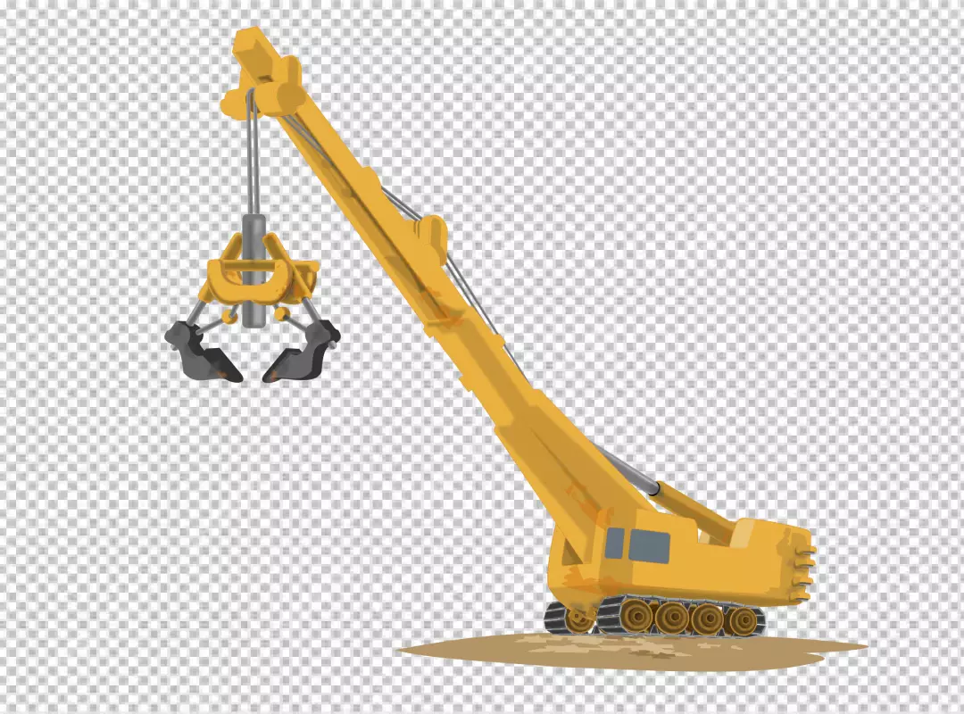 Free Premium PNG  crane that has the png