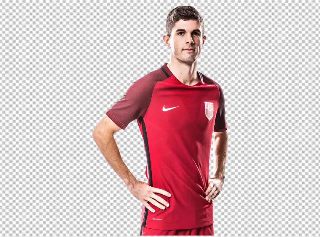 Free Premium PNG Christian Pulisic American offical football Player