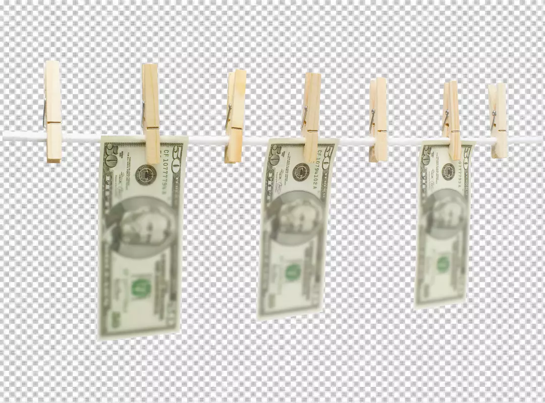 Free Premium PNG Clothespin  hold money transparent background 