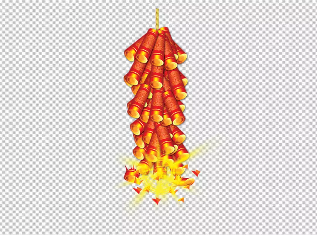 Free Premium PNG Fireworks crackers isolated on transparent background