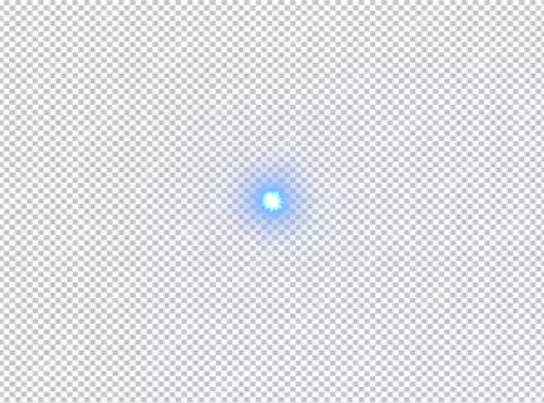 Free Premium PNG Front Blue Lens Flare light effects