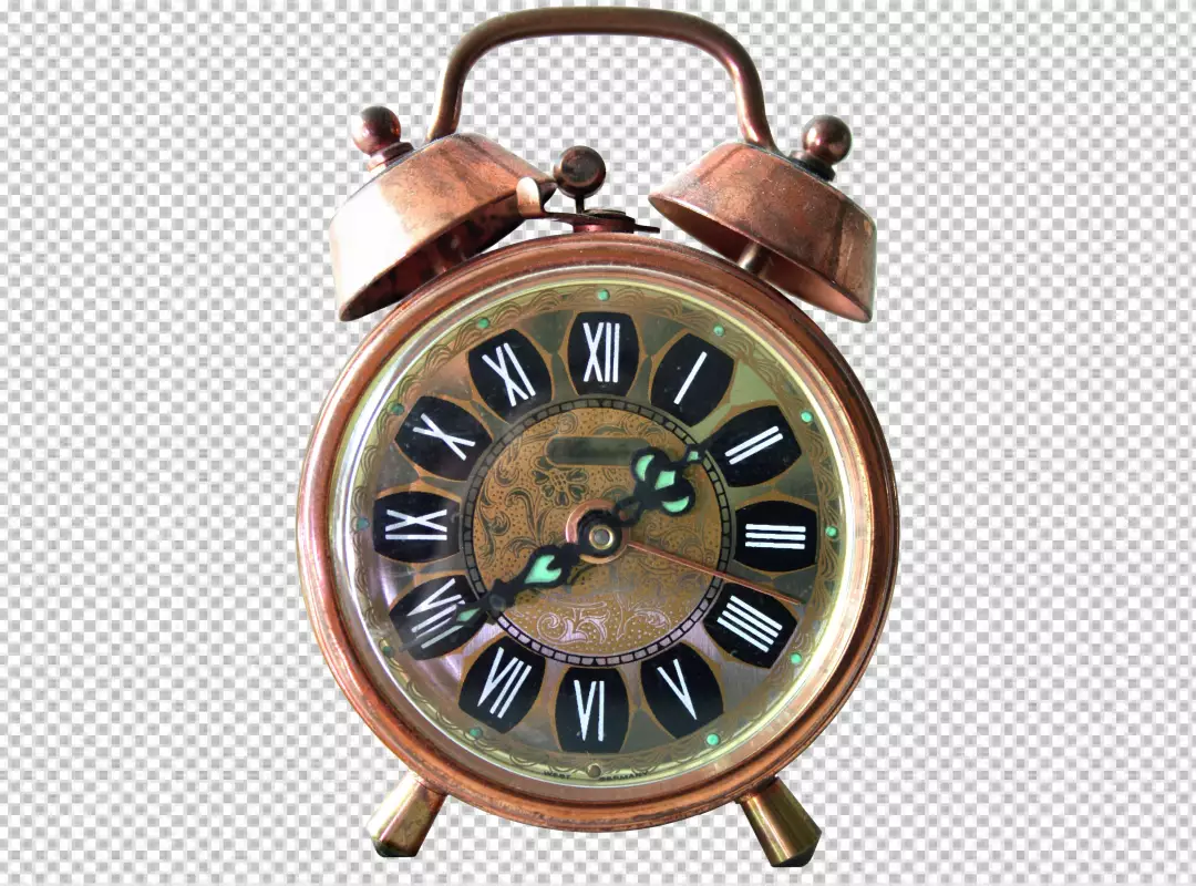 Free Premium PNG OLD alarm watch transparent background 