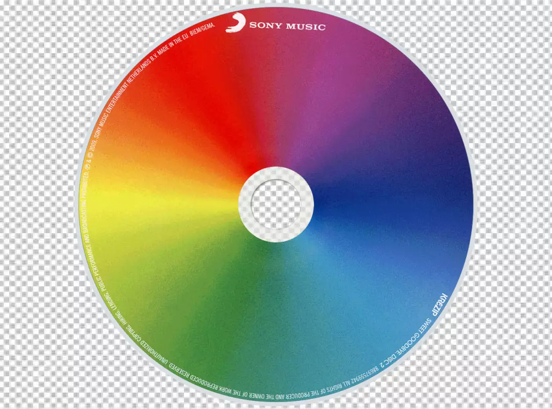 Free Premium PNG Colorful disc transparent background 