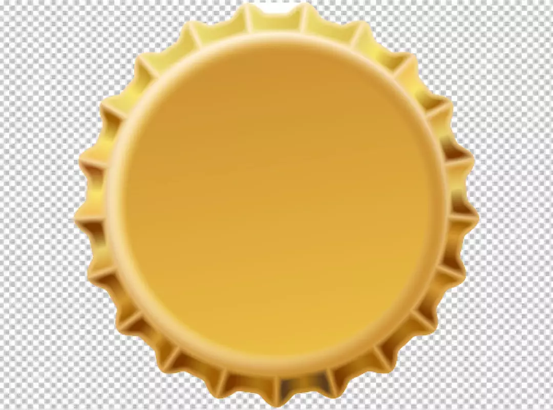 Free Premium PNG Golden color cap transparent background 