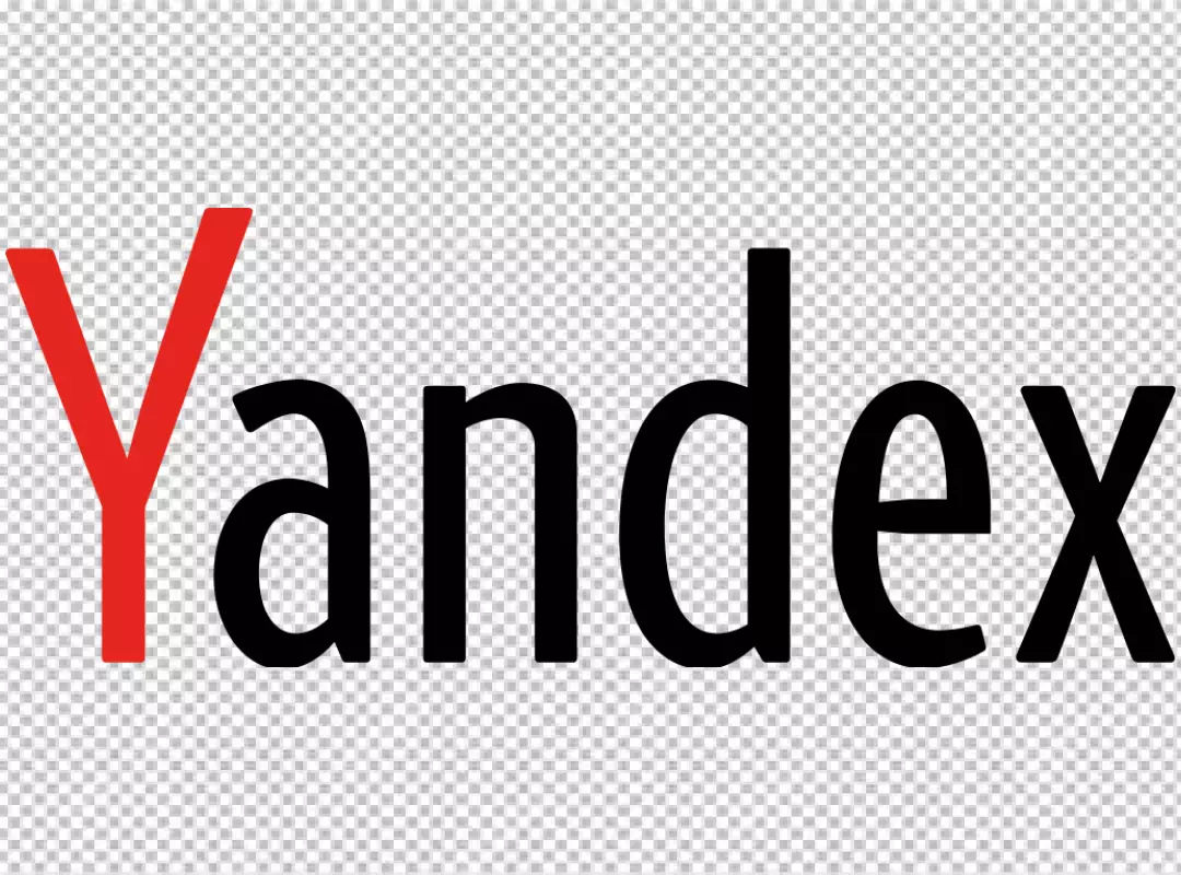 Free Premium PNG Yandex logo without slogan