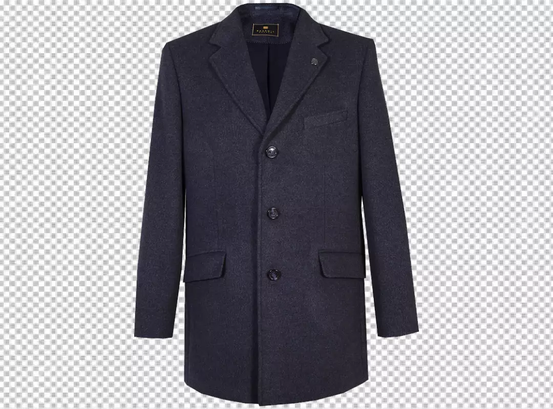 Free Premium PNG Gray blazer on hanger casual men's fashion