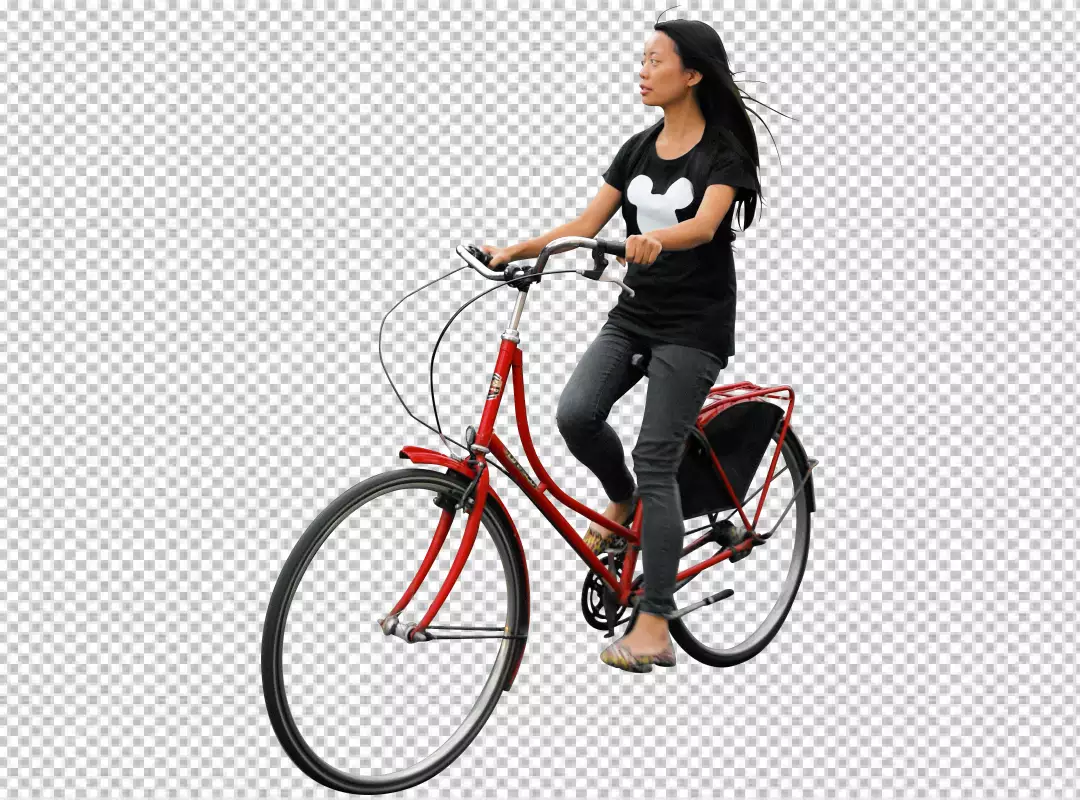 Free Premium PNG Bicycle Isometric PNG