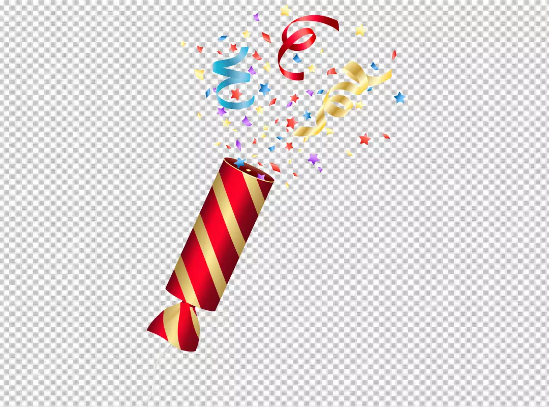 Free Premium PNG Birthday colorful confetti design