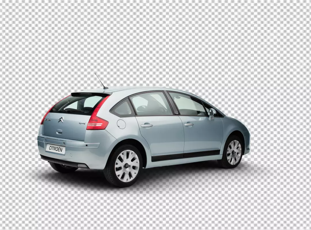 Free Premium PNG Citroen back side view transparent background