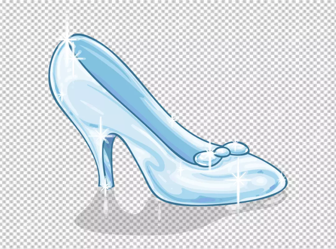 Free Premium PNG Cinderella shoes transparent background 