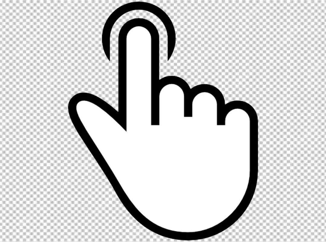 Free Premium PNG Mouse finger pointer png