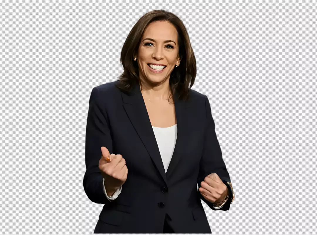 Free Premium PNG Kamala Harris the Vice President of the United States