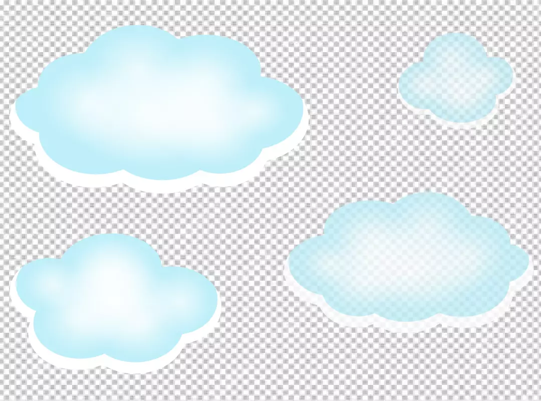 Free Premium PNG Cloud png isolated on transparent BG