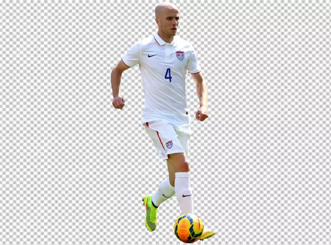 Free Premium PNG Michael Bradley USA football png renders