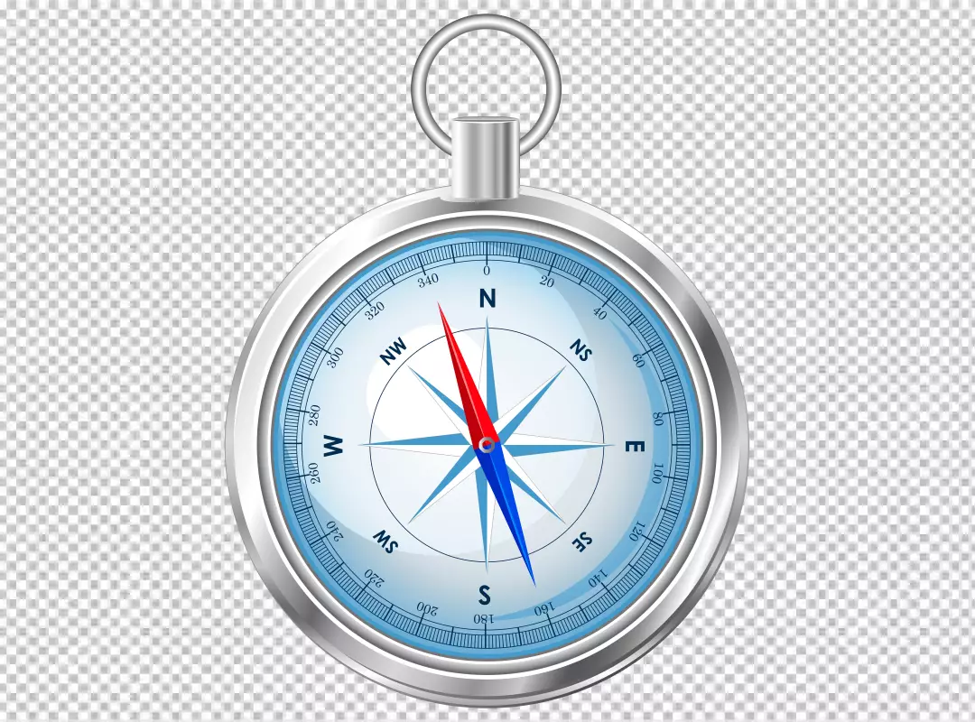 Free Premium PNG erson navigating with a compass png bg