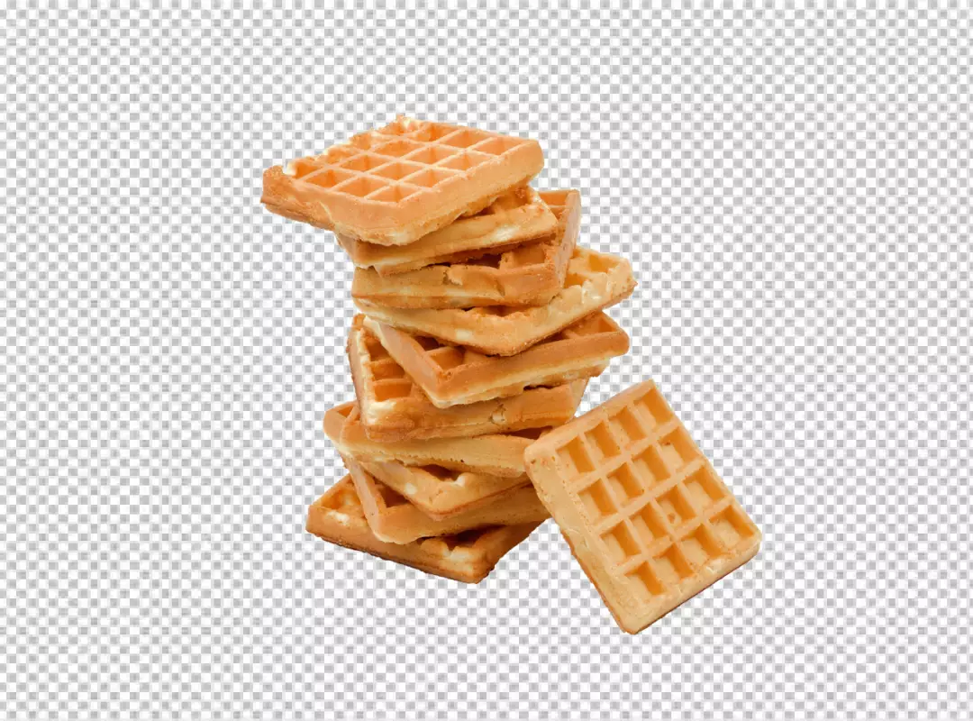 Free Premium PNG Waffle Tower