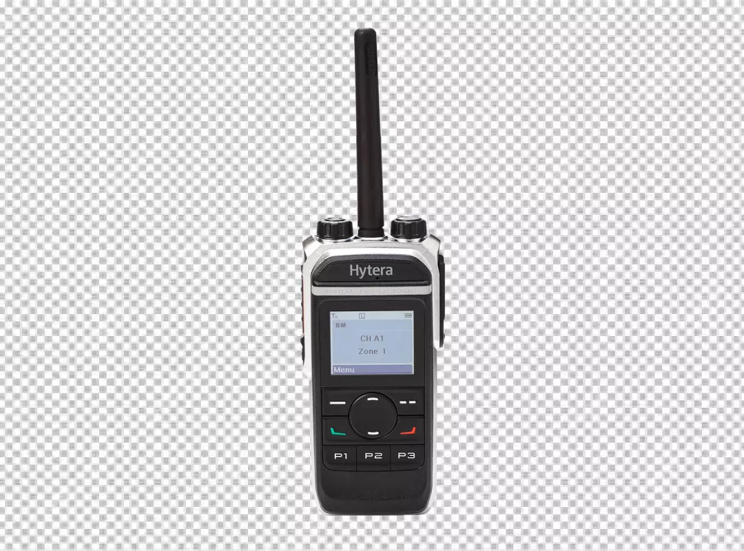 Free Premium PNG Walkietalkie communication radio on a transparent PNG