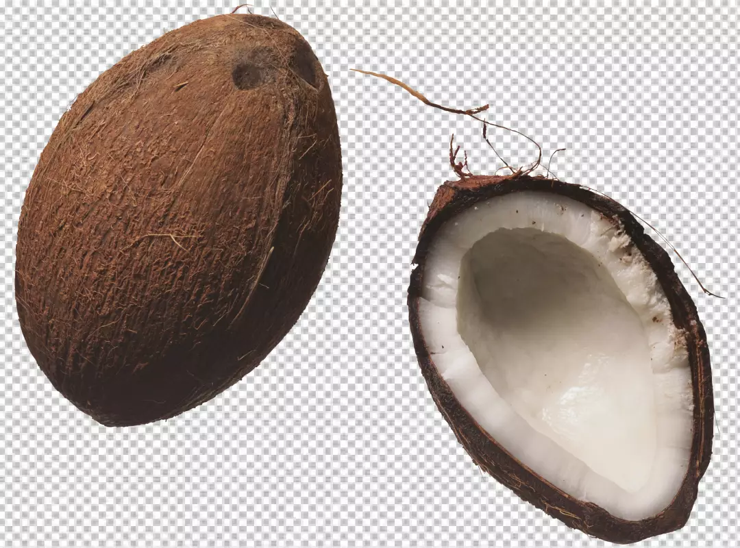 Free Premium PNG Realistic coconut background