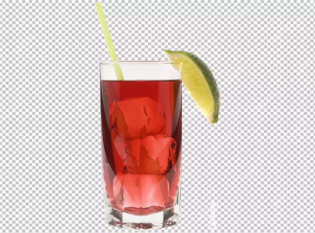 Free Premium PNG PNG Delicious caipirinha cocktail with raspberry