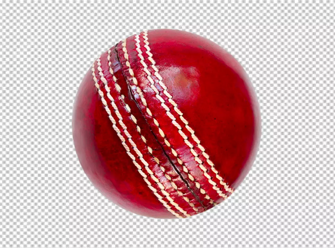 Free Premium PNG Cricket ball transparent background 