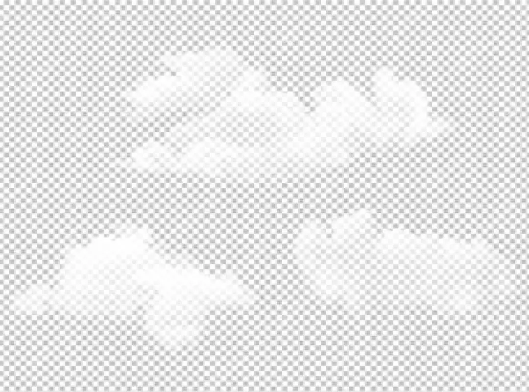 Free Premium PNG Cutout clean white cloud transparent backgrounds special effect png