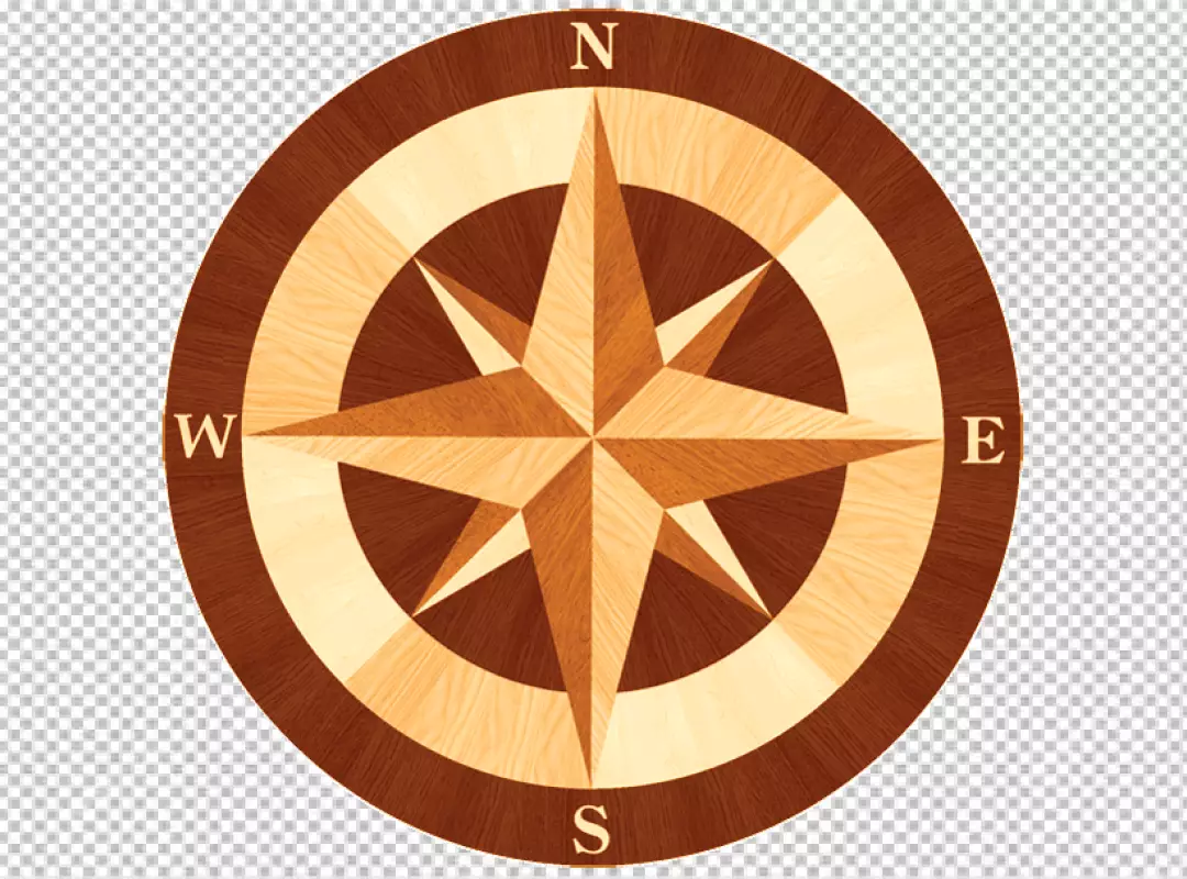 Free Premium PNG Compass with world map Png BG