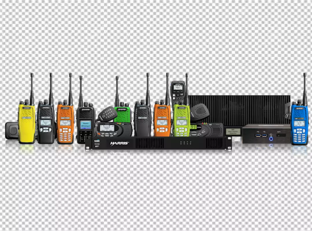 Free Premium PNG Many walkie talkie png