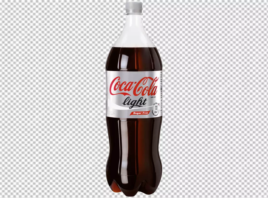 Free Premium PNG Fresh cola drink in glass in bottle