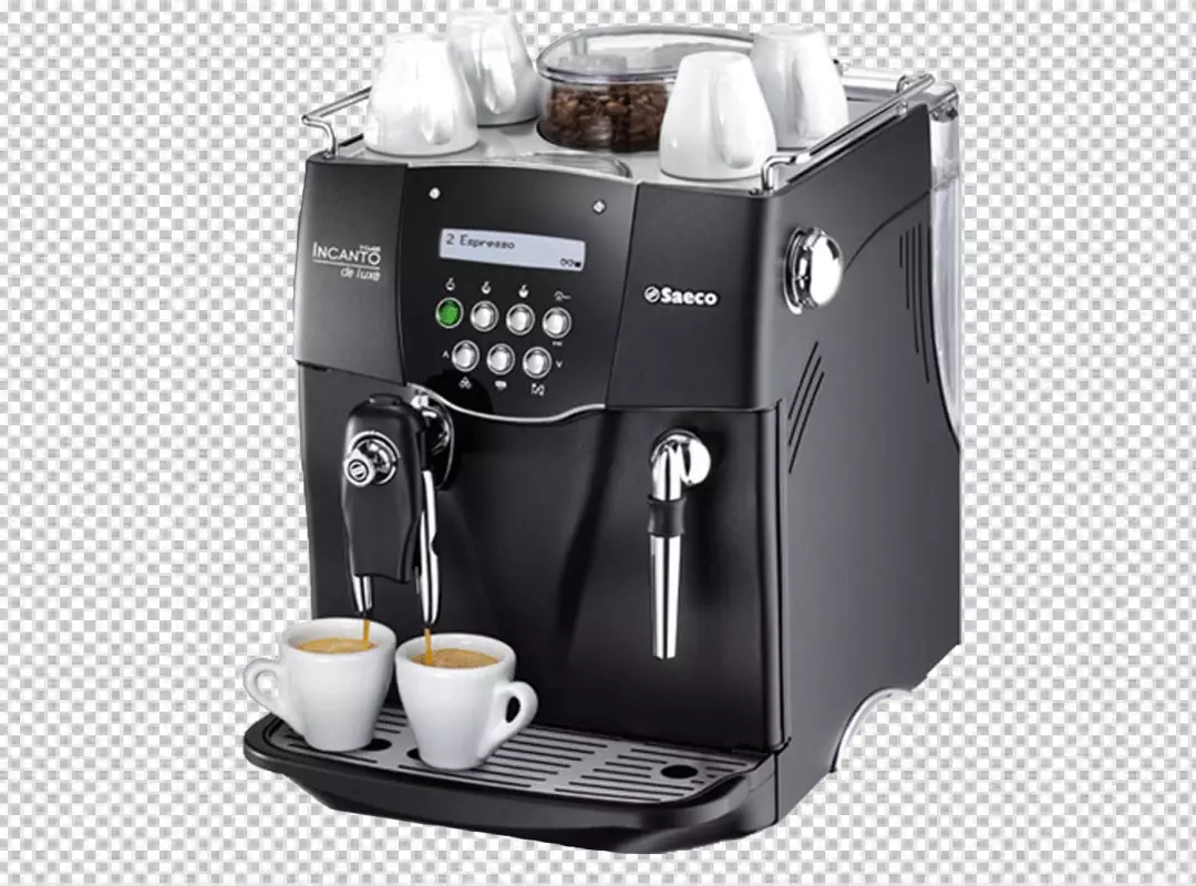 Free Premium PNG PNG Close-up of espresso machine