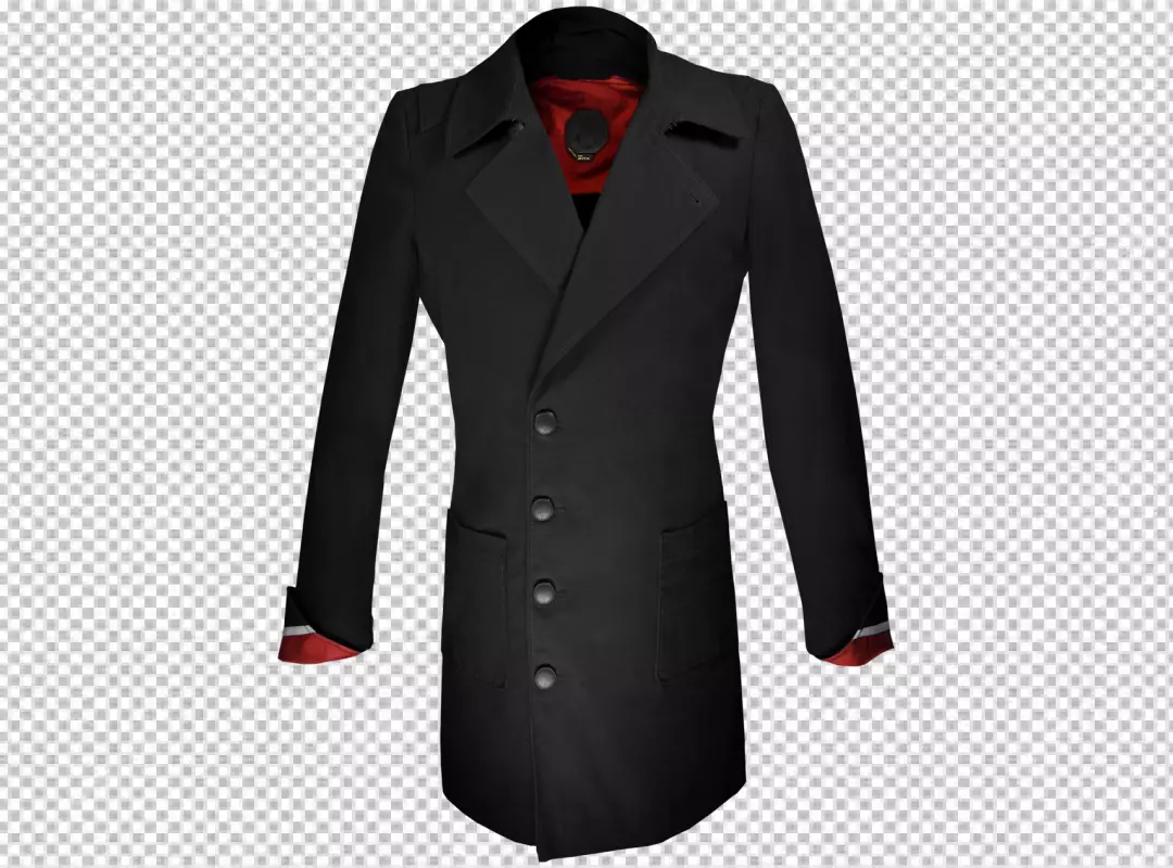 Free Premium PNG The classic pea coat transparent background PNG