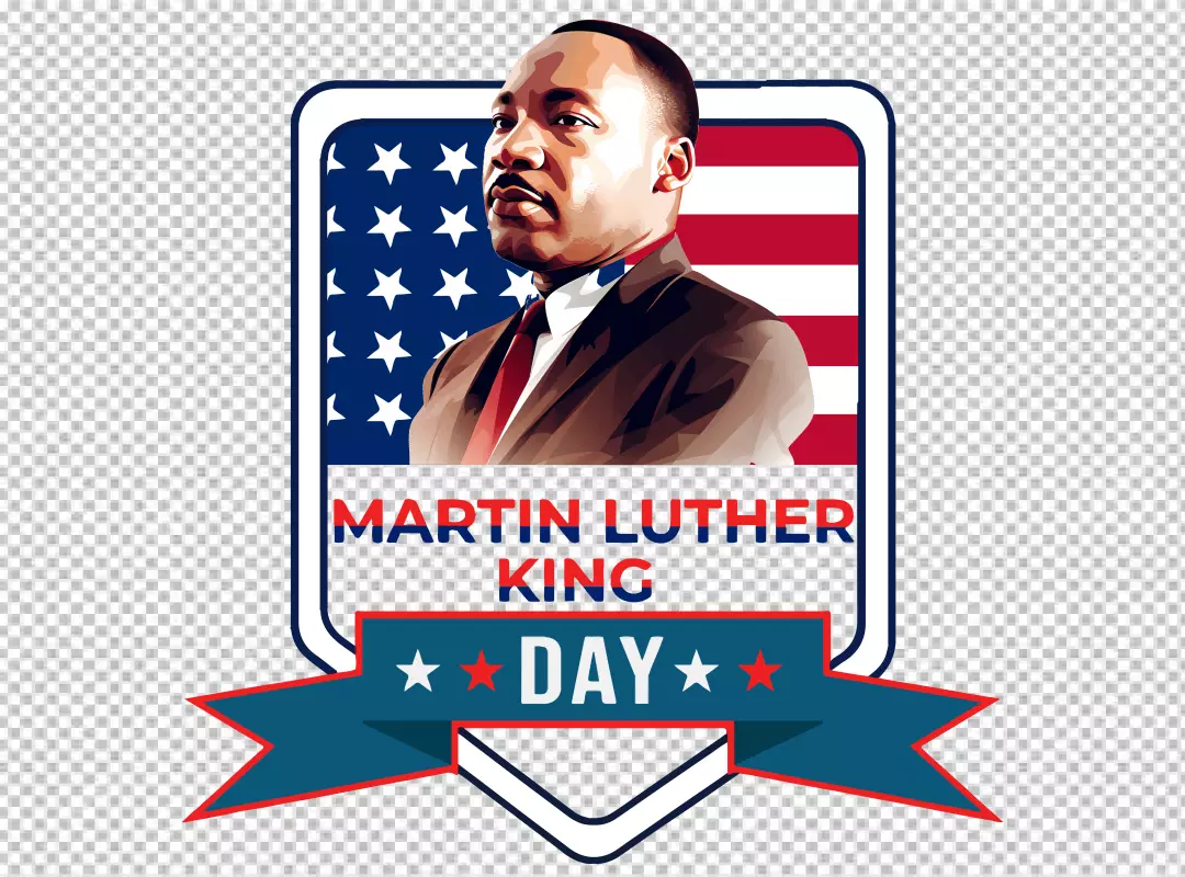 Free Premium PNG Martin Luther King Day logo PNG Images