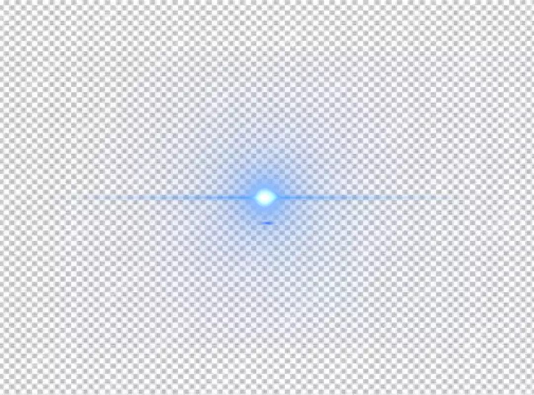 Free Premium PNG Front Blue Lens Flare light effects 5